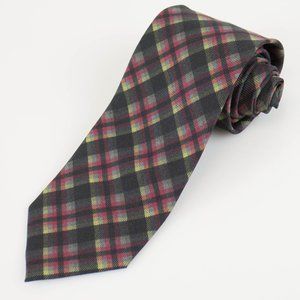 New In Original Battisti Napoli Tie Sleeve Blue Silk Fabric with White Pattern